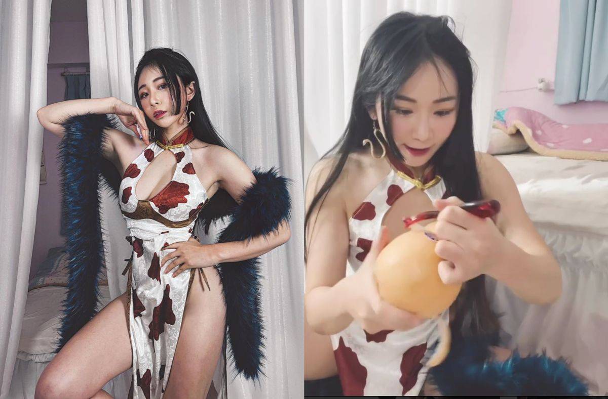 网红美女机机Cosplay海贼王女帝_1