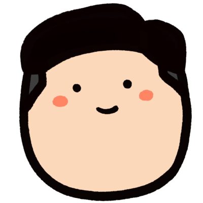 可爱大脸男女卡通人物头像，大脸圆脸窝瓜脸头像