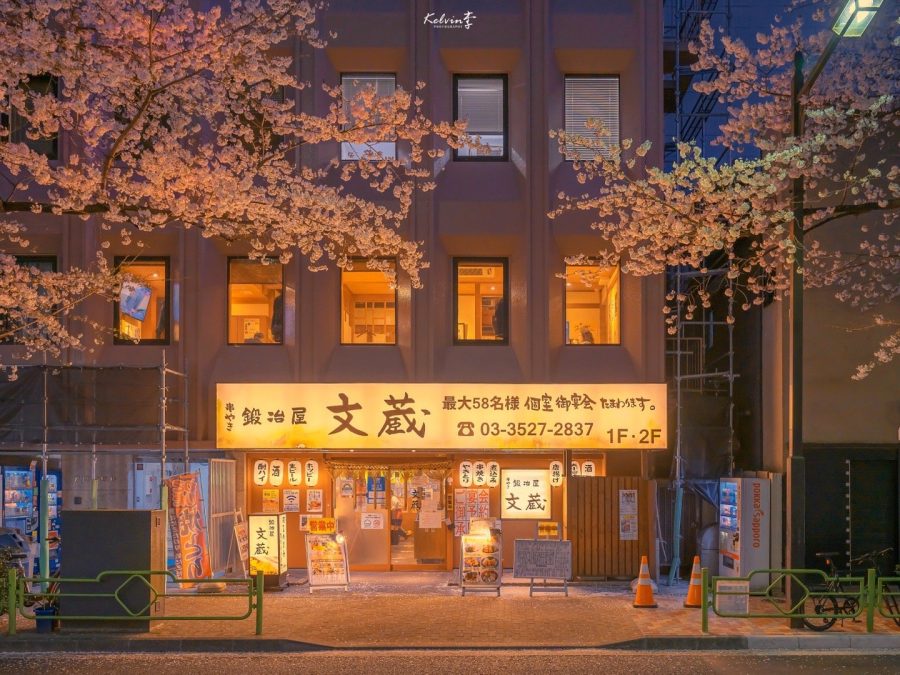 傍晚太阳落山下的日本暮色街头唯美舒心图_8