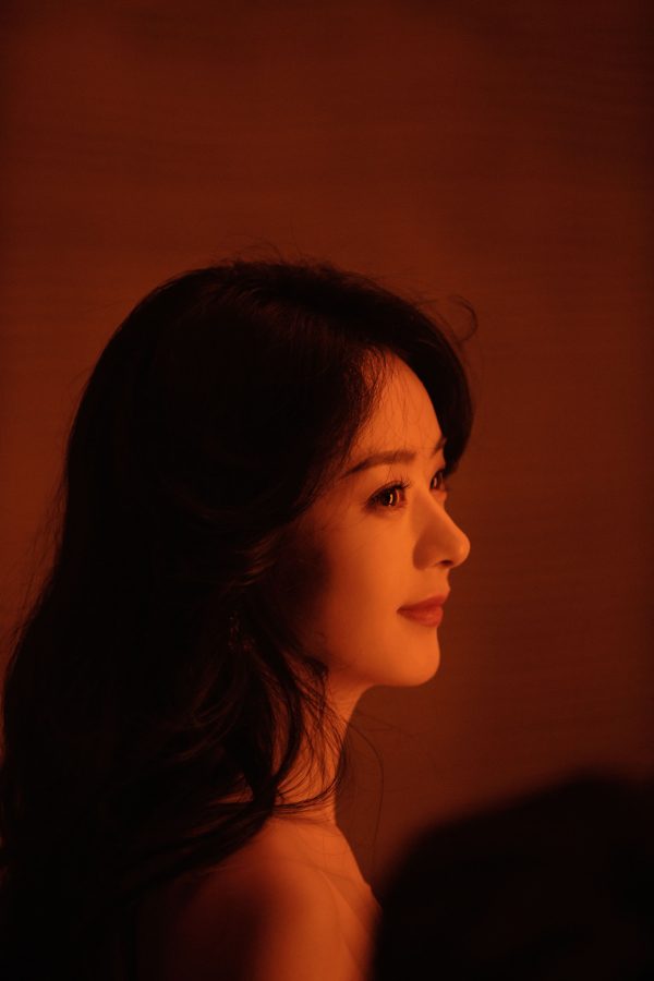 赵丽颖红唇高颜值写真图片_1