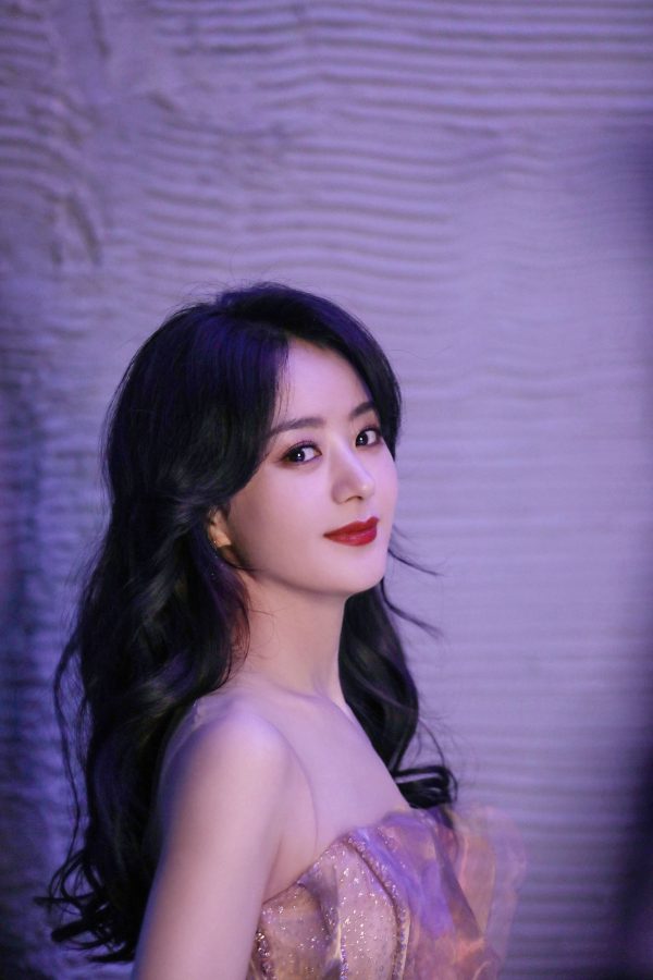 赵丽颖红唇高颜值写真图片_2