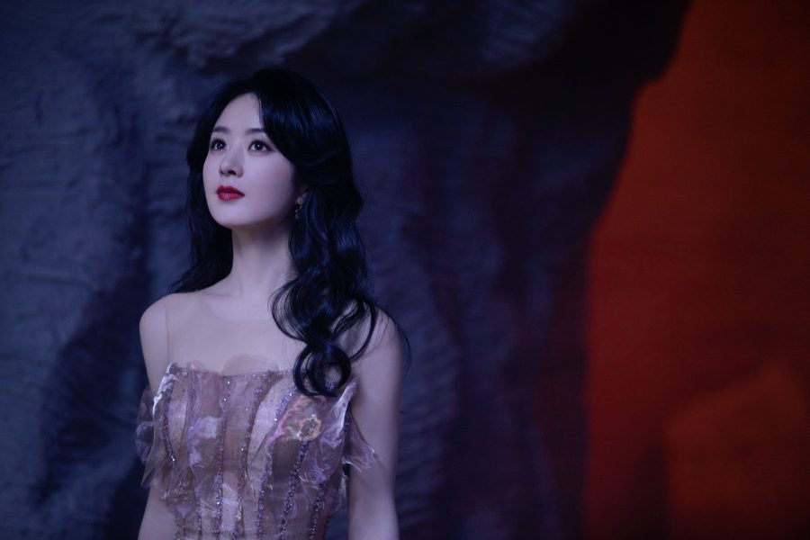 赵丽颖红唇高颜值写真图片_3