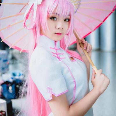 脸大圆脸适合cos的角色鹿目圆香