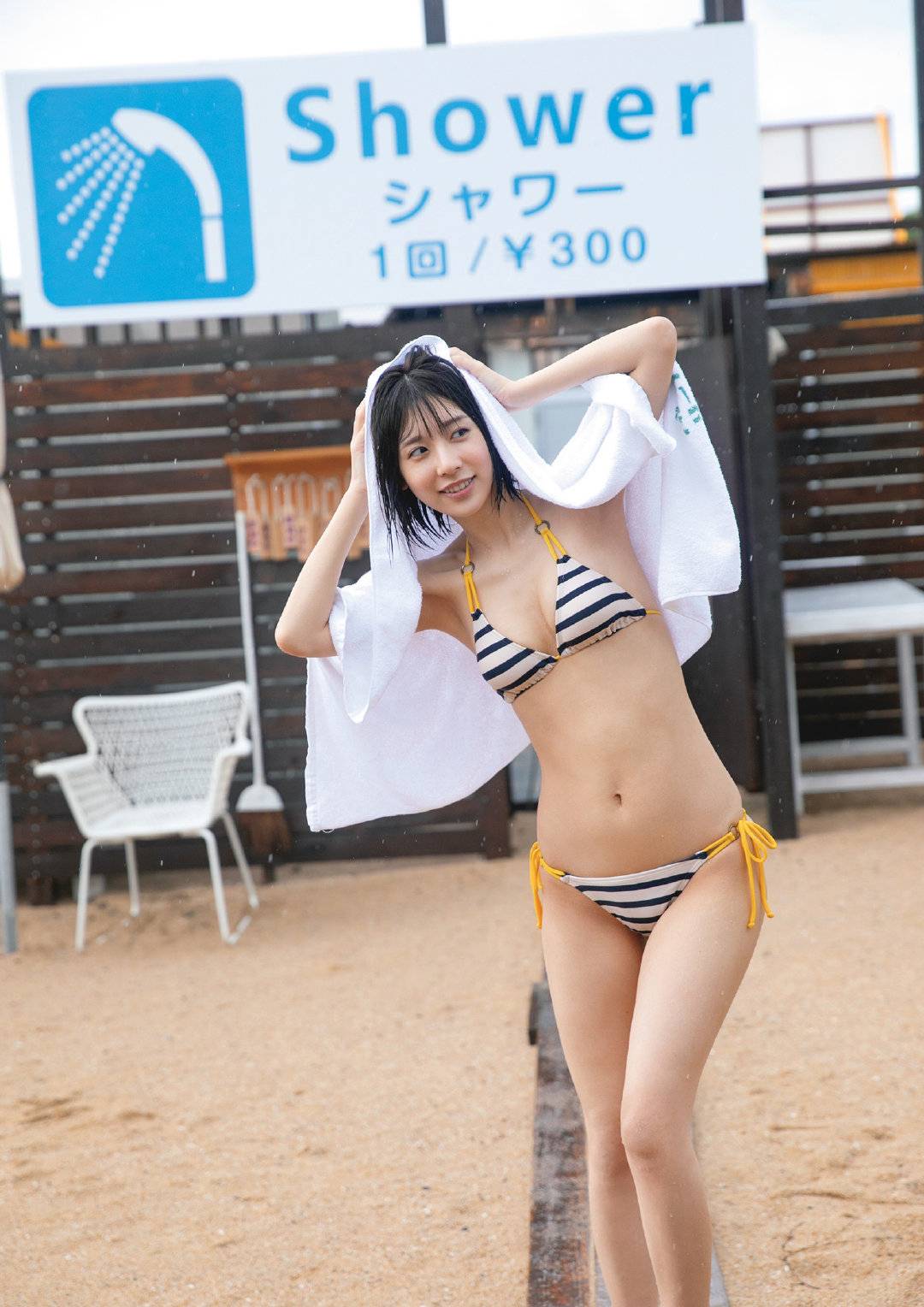 日本福冈美女水湊みお泳装_3