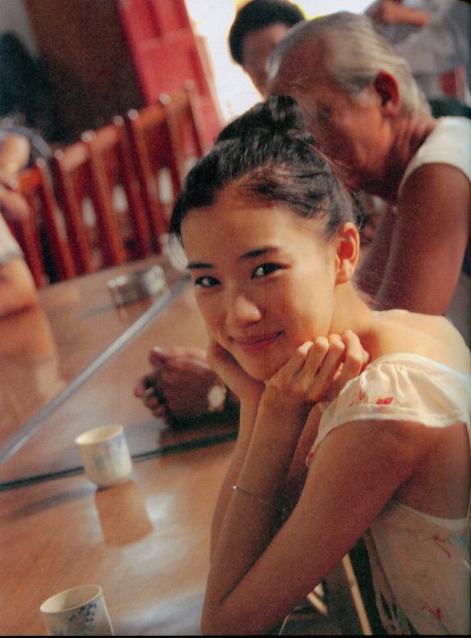 日本美女苍井优治愈系笑容照片_3