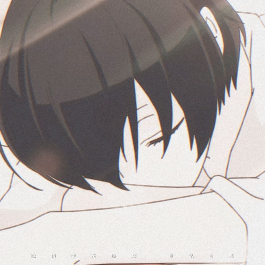 《田中君总是如此慵懒》田中的二次元慵懒男生头像_2