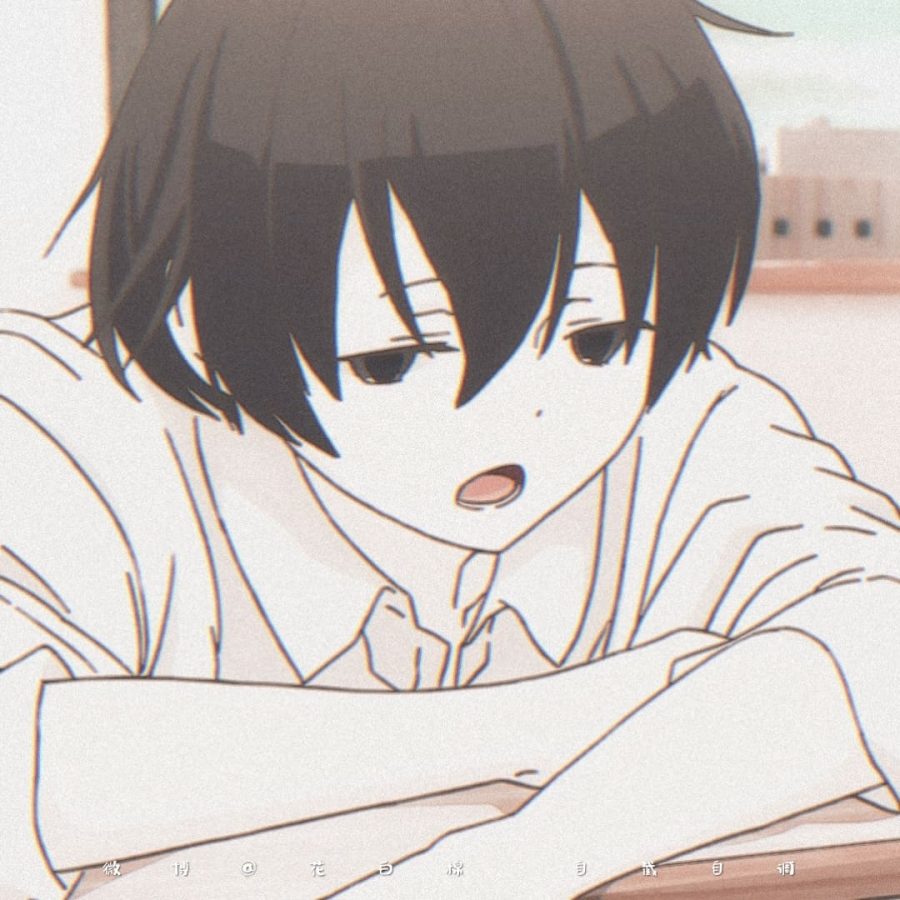 《田中君总是如此慵懒》田中的二次元慵懒男生头像_7
