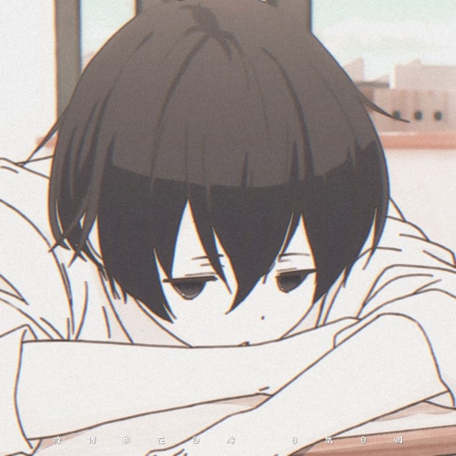 《田中君总是如此慵懒》田中的二次元慵懒男生头像_9