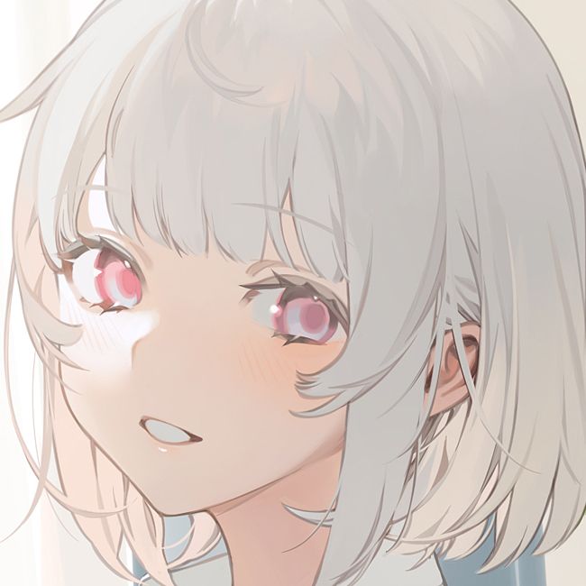 可爱大眼睛迷人的卡通女生头像_1