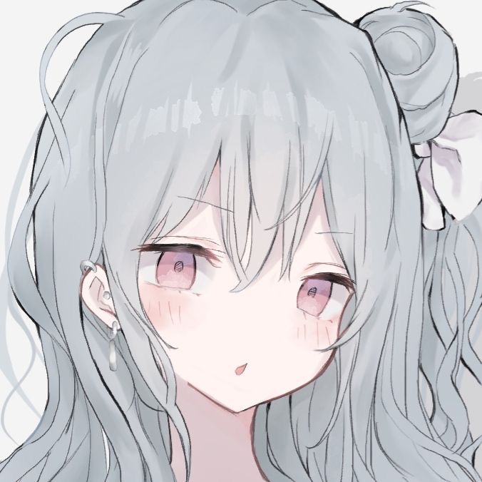 可爱大眼睛迷人的卡通女生头像_22