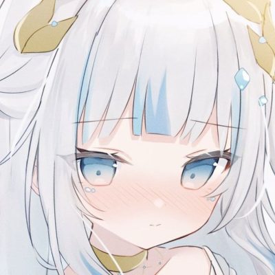 可爱大眼睛迷人的卡通女生头像