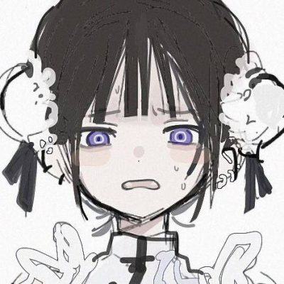 女生emo动漫漫画风头像，女生哭的流泪的头像