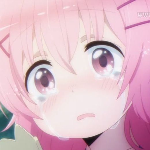 《NEW GAME!》凉风青叶可爱头像 紫色系二次元女生头像_6