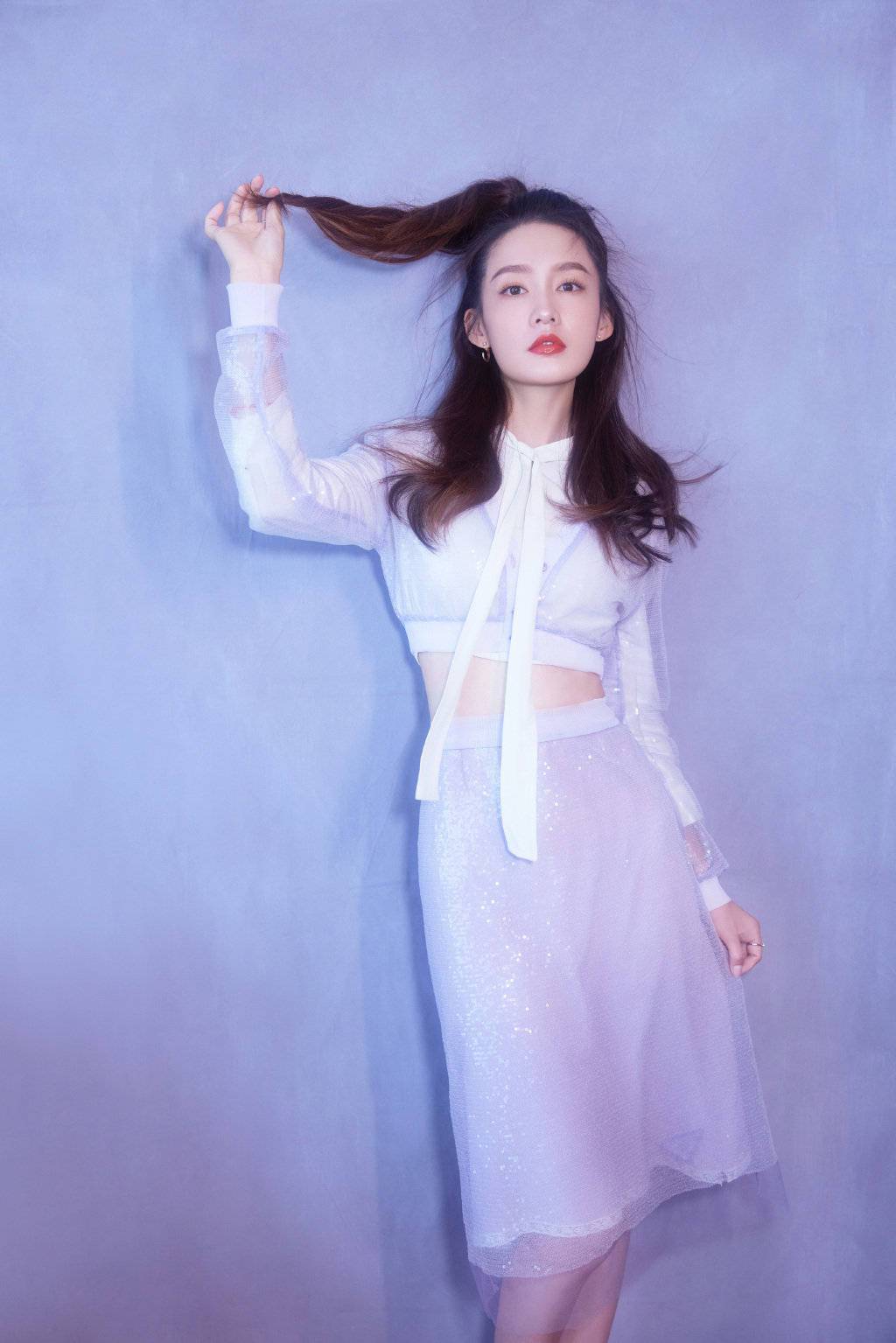 李沁最仙的照片，李沁纱裙写真图片_1