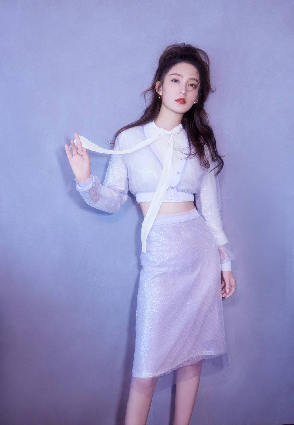 李沁最仙的照片，李沁纱裙写真图片_2