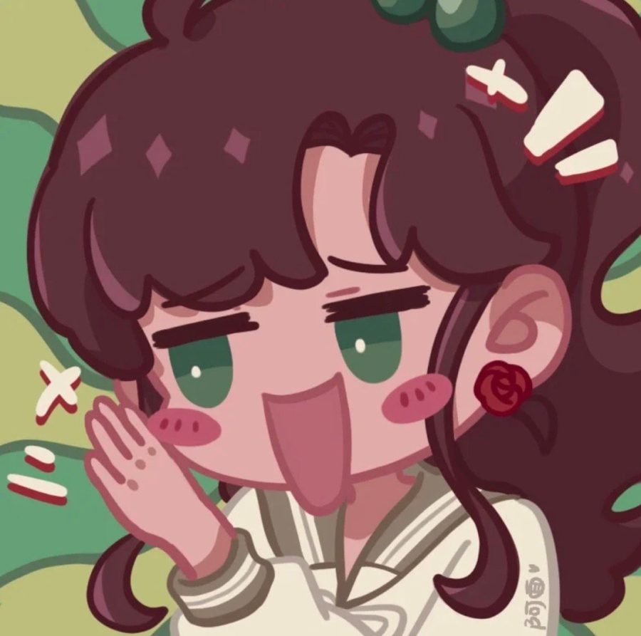 Q版《美少女战士》小小兔头像，迷你版水兵月_1