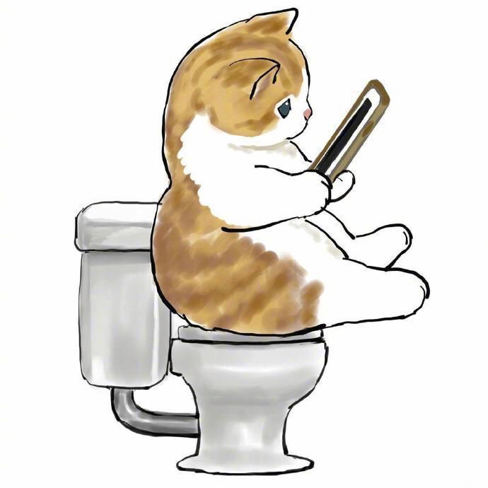 打工人猫咪形象二次元图片_5