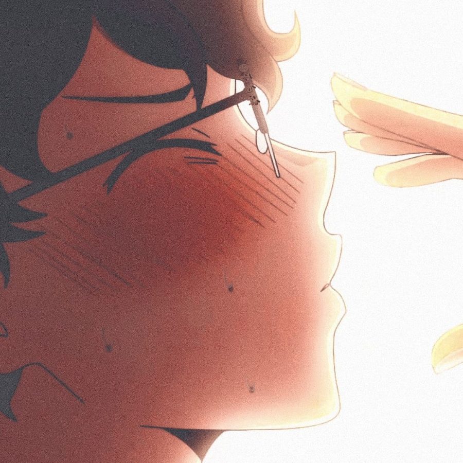 《不要欺负我、长瀞同学》长瀞同学和前辈情侣头像_4