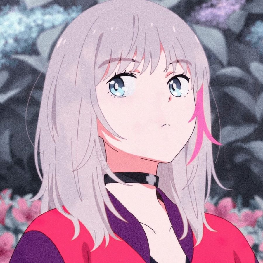 《奇蛋物语》川井璃夏 粉色系表情女生头像 14岁少女动漫形象_1