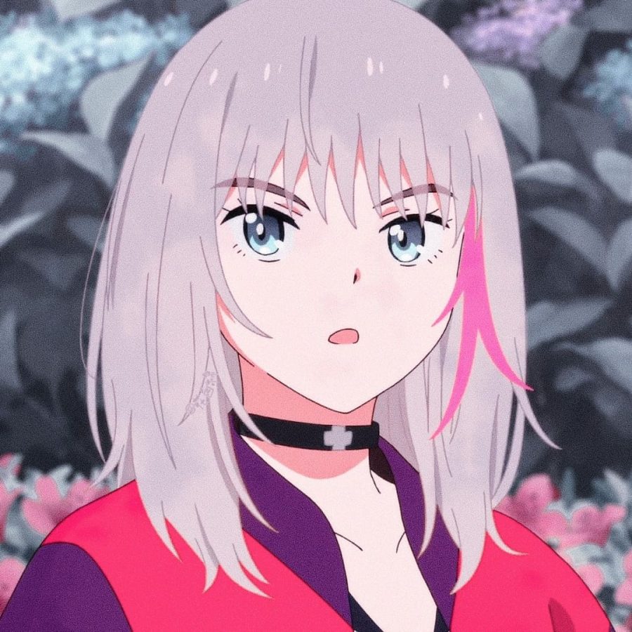 《奇蛋物语》川井璃夏 粉色系表情女生头像 14岁少女动漫形象_2