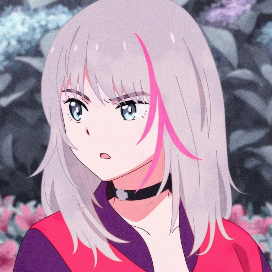 《奇蛋物语》川井璃夏 粉色系表情女生头像 14岁少女动漫形象_3