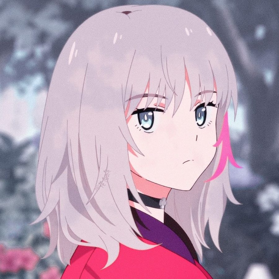 《奇蛋物语》川井璃夏 粉色系表情女生头像 14岁少女动漫形象_7