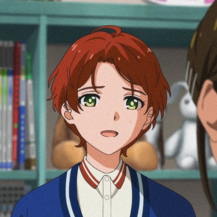 动漫《奇蛋物语》泽木桃惠头像，短发女生动漫头像_27