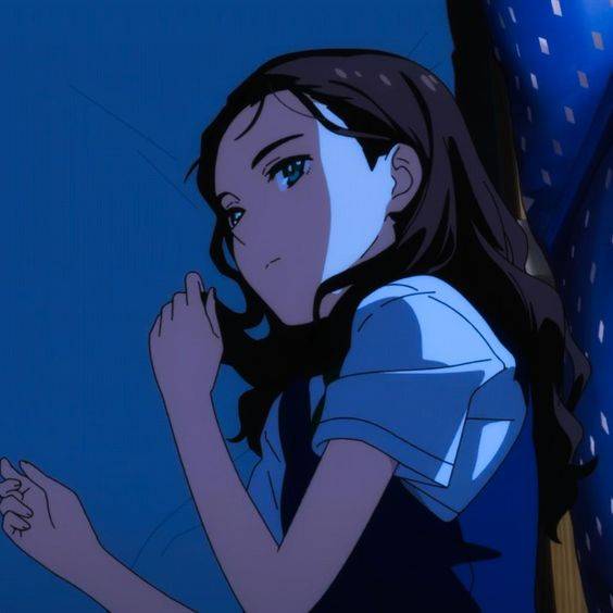 《奇蛋物语》长濑小糸头像，二次元眼镜女生头像_6