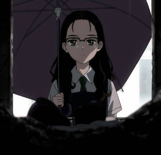《奇蛋物语》长濑小糸头像，二次元眼镜女生头像_8
