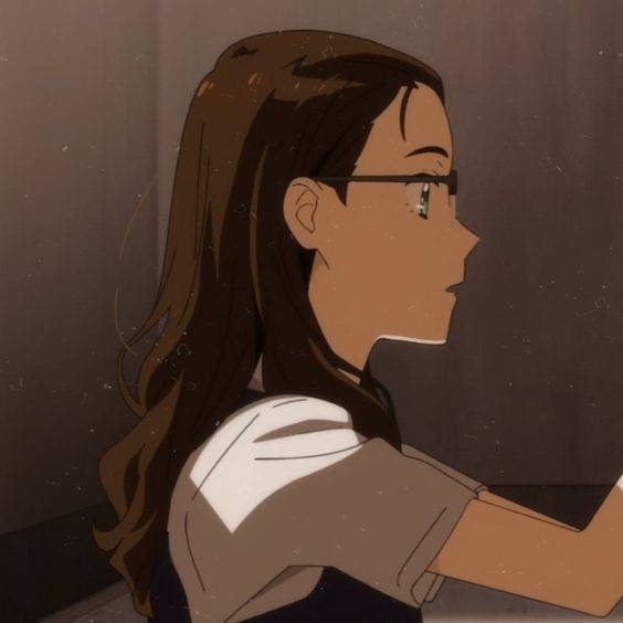 《奇蛋物语》长濑小糸头像，二次元眼镜女生头像_11