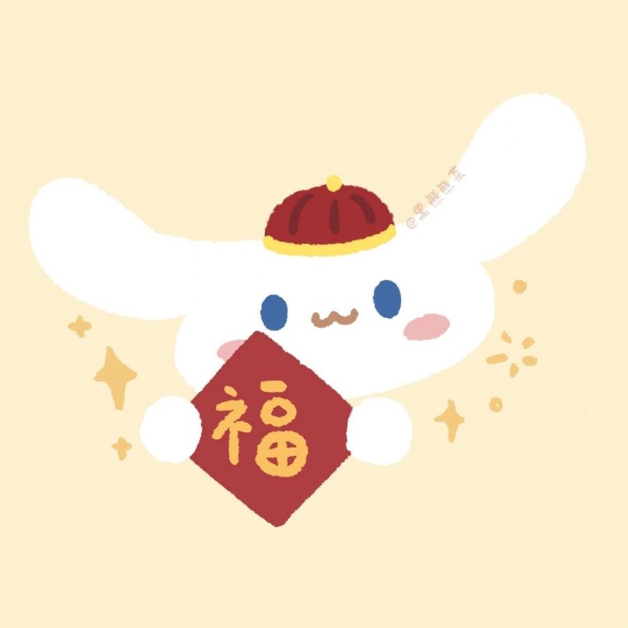 2022三丽鸥家族过年送祝福微信头像_6