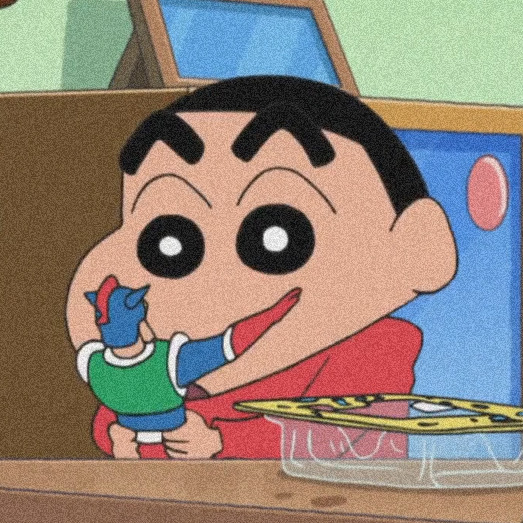 蜡笔小新玩动感超人头像_6