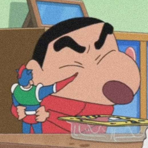 蜡笔小新玩动感超人头像_7