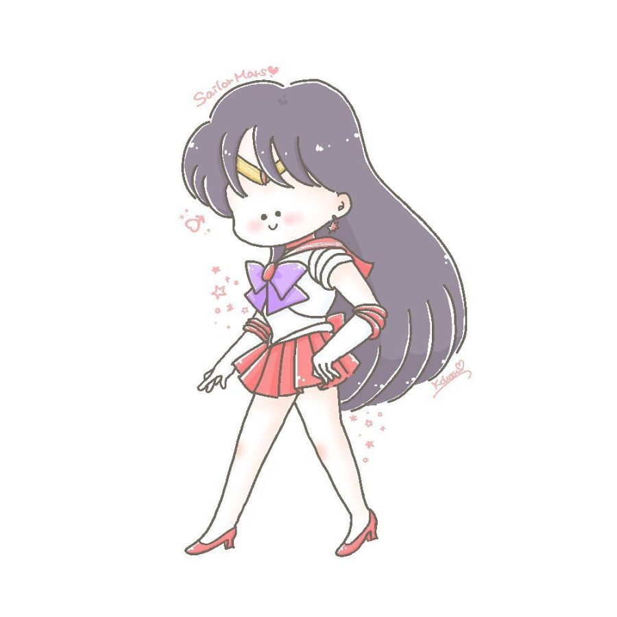 美少女战士水兵月\水野亚美\火野丽豆豆眼卡哇伊头像_3