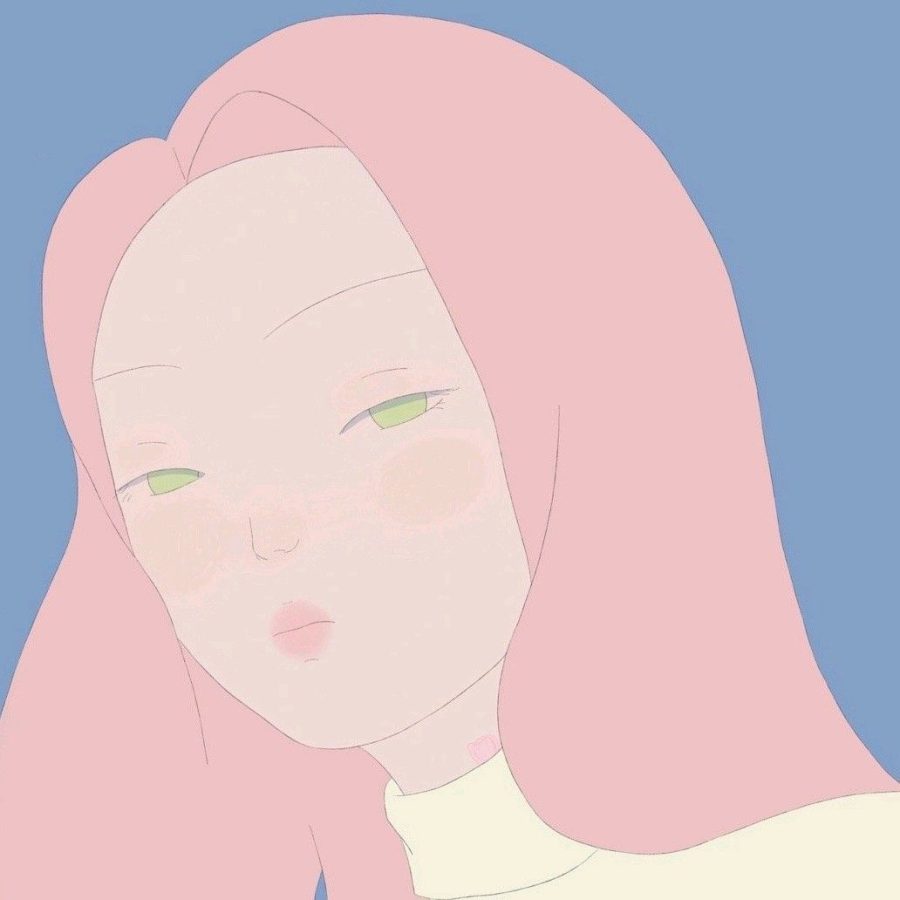 二次元卡通辣目洋子女生闺蜜头像_1