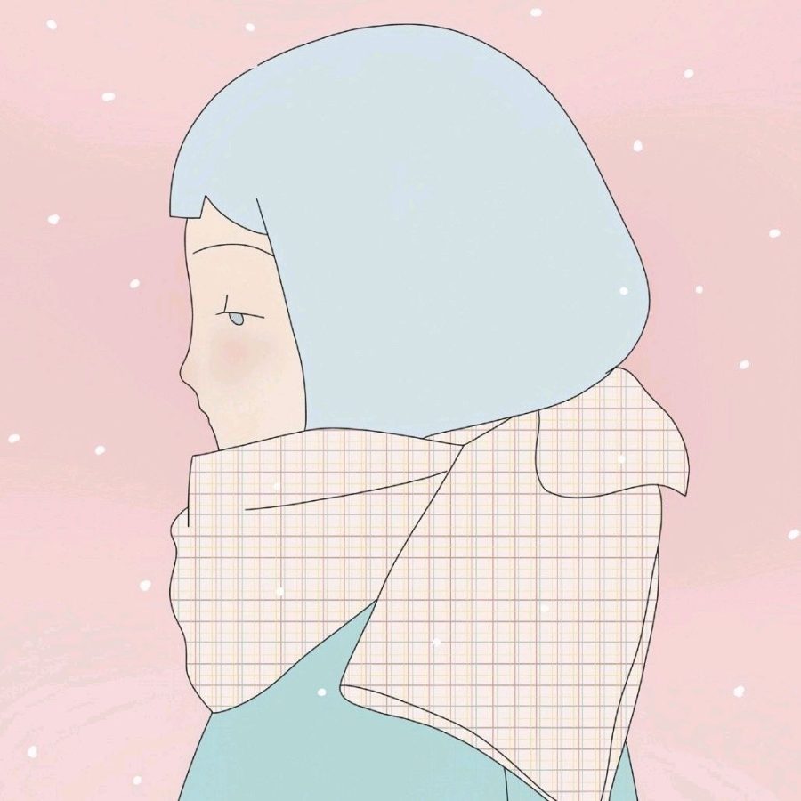 二次元卡通辣目洋子女生闺蜜头像_4