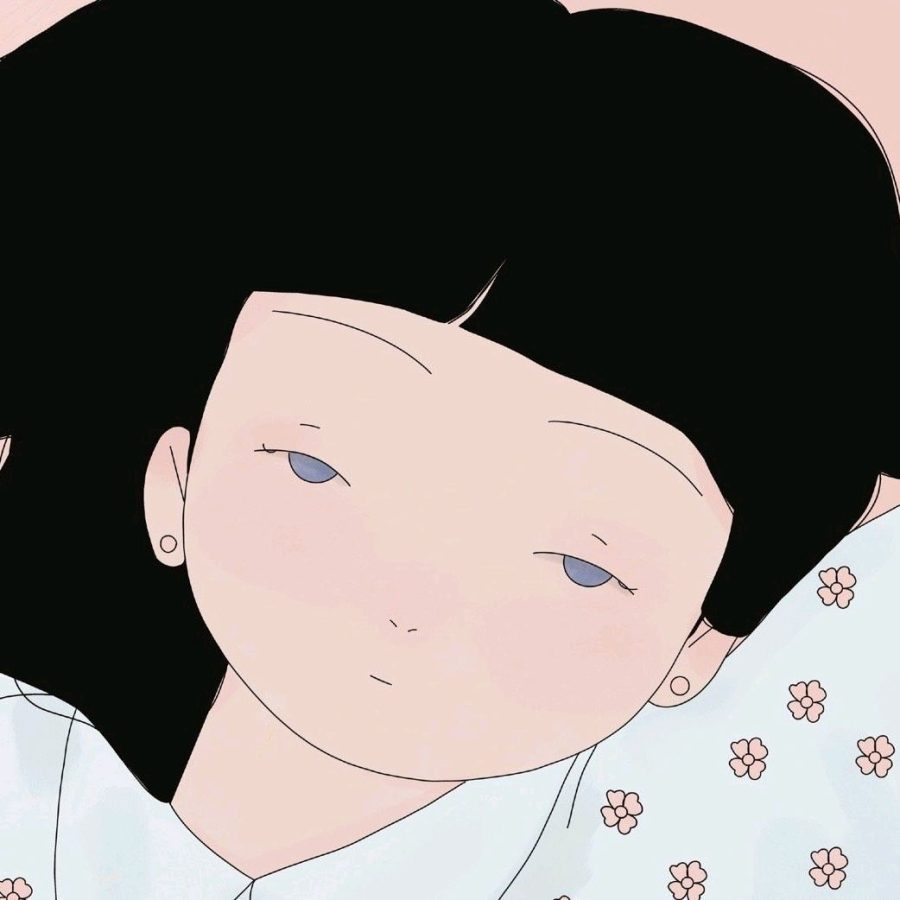 二次元卡通辣目洋子女生闺蜜头像_9