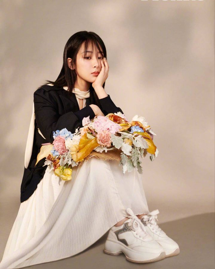 杨紫花仙子写真，选自MadameFigaro世界杨紫封面_2