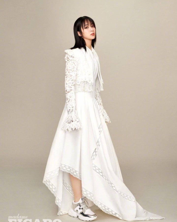杨紫花仙子写真，选自MadameFigaro世界杨紫封面_5