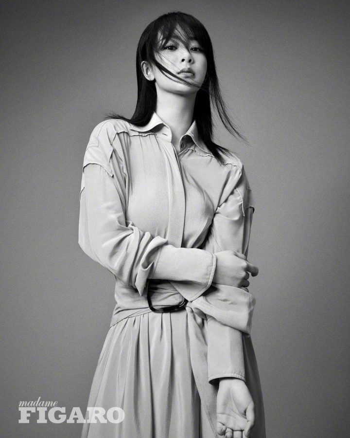 杨紫花仙子写真，选自MadameFigaro世界杨紫封面_8