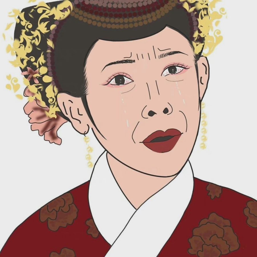 手绘二次元搞怪甄嬛传鹂妃、宜修、华妃、嬛嬛、夏冬春嬛嬛、华妃卡通头像_1