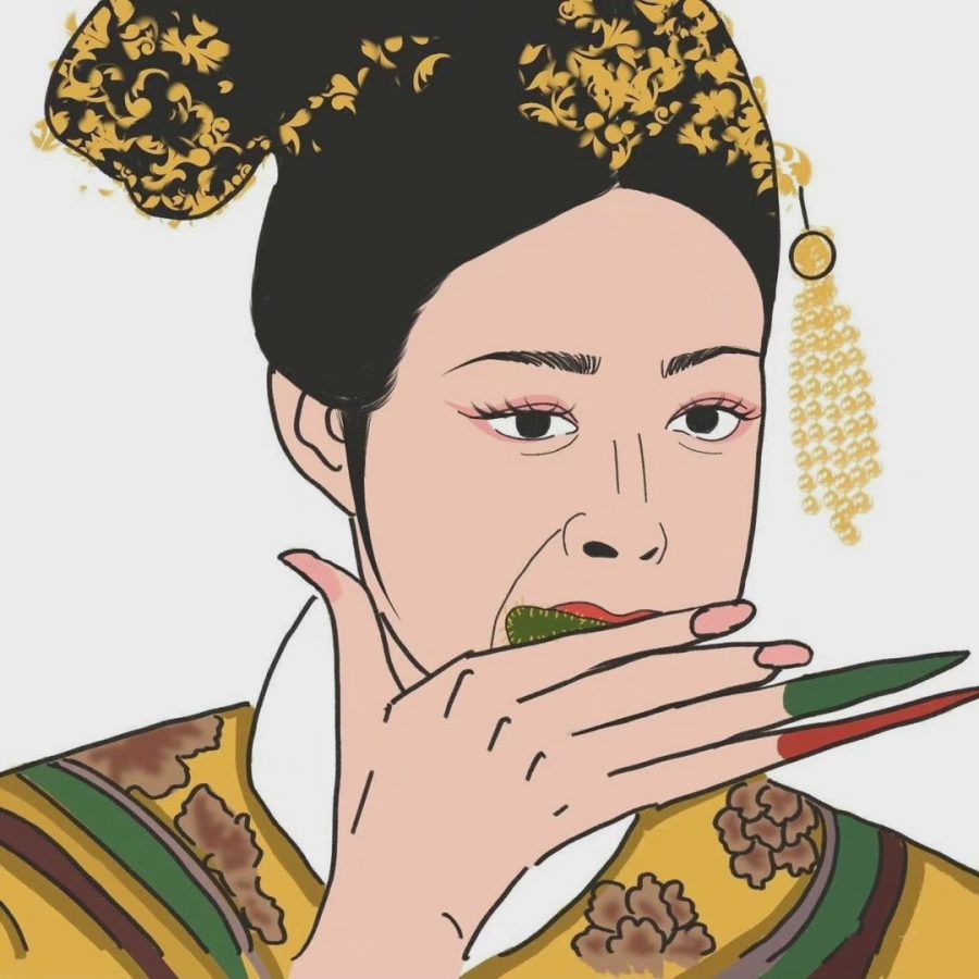 手绘二次元搞怪甄嬛传鹂妃、宜修、华妃、嬛嬛、夏冬春嬛嬛、华妃卡通头像_2