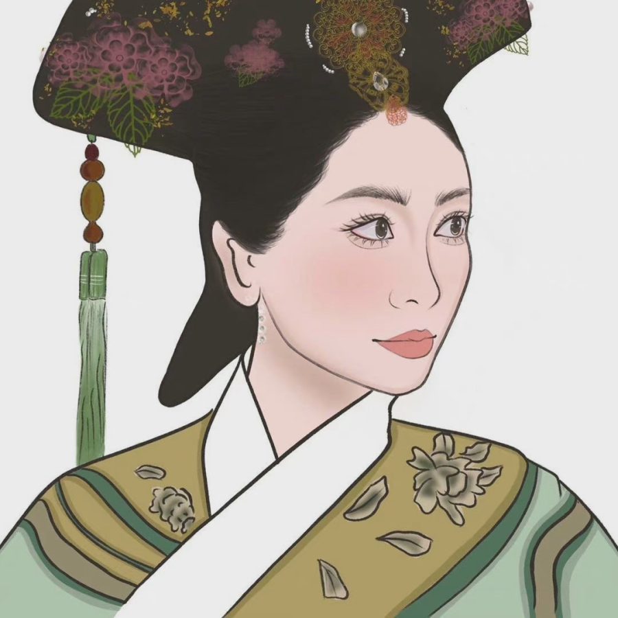 手绘二次元搞怪甄嬛传鹂妃、宜修、华妃、嬛嬛、夏冬春嬛嬛、华妃卡通头像_4