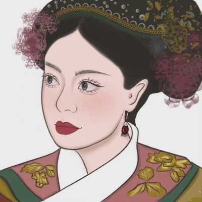 手绘二次元搞怪甄嬛传鹂妃、宜修、华妃、嬛嬛、夏冬春嬛嬛、华妃卡通头像