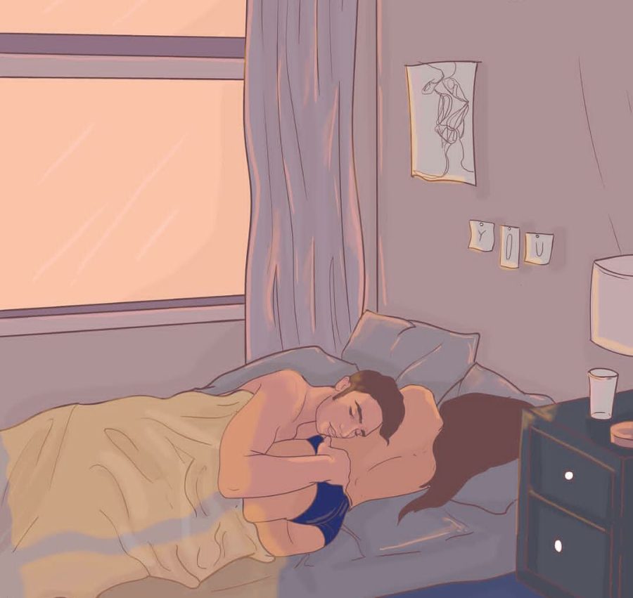 手绘男女情侣污头像，双人高清请头_7