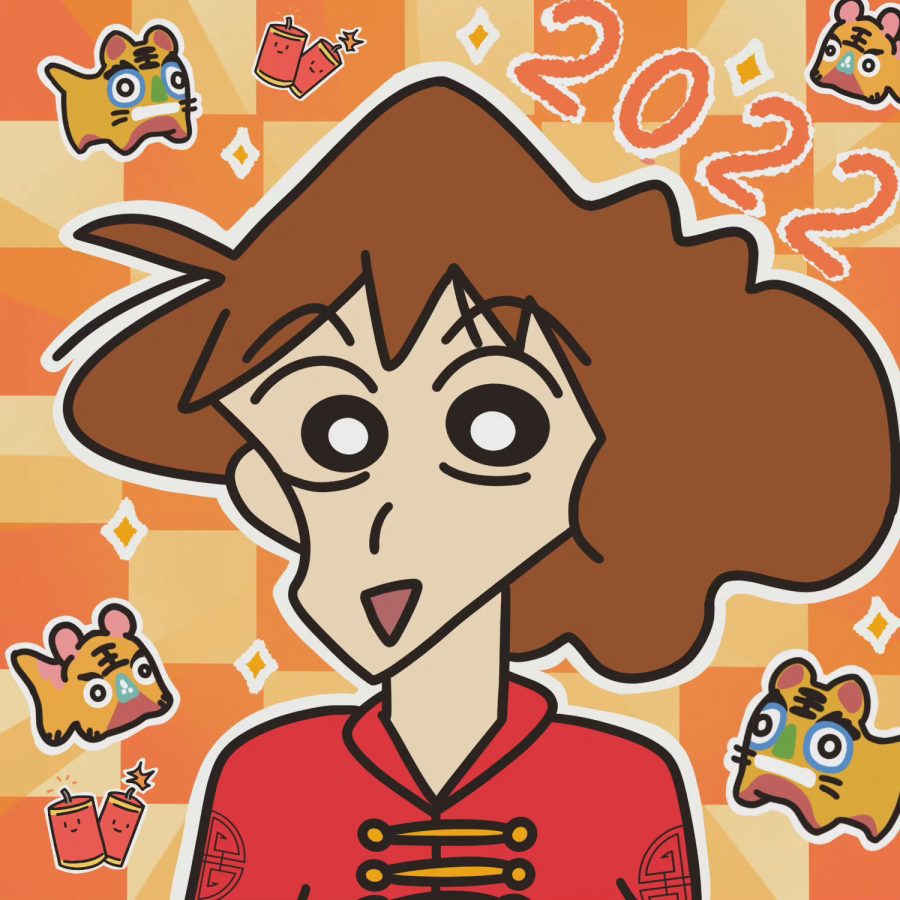 《蜡笔小新》主要角色2022新年头像_1