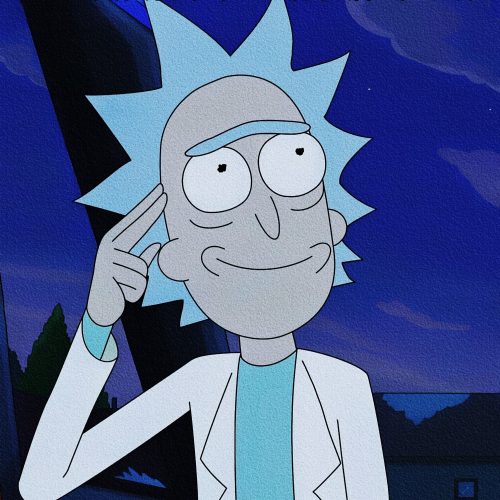 瑞克和莫蒂高清自截头像，中年男人动漫卡通头像_17