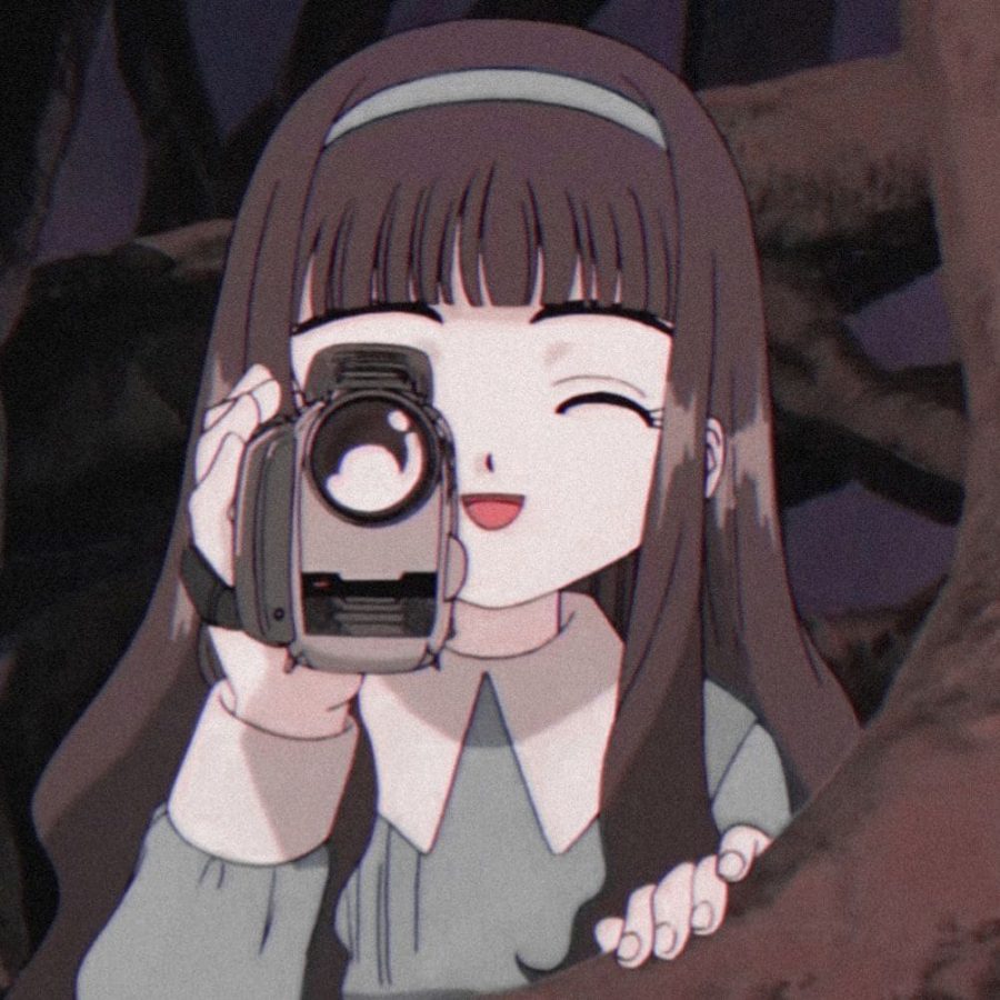 二次元卡通齐头帘水汪汪大眼睛女生头像_8