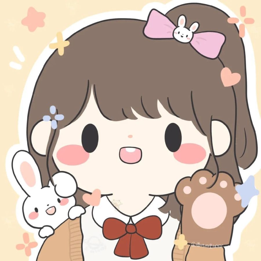 超级可爱的手绘小女生卡通头像_7