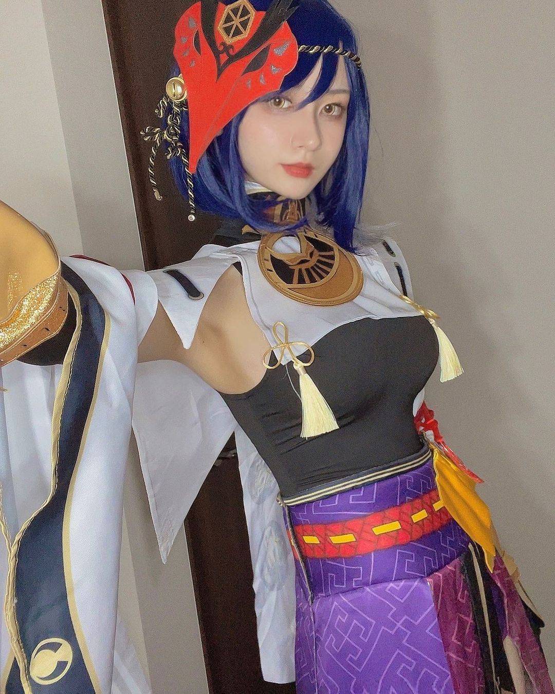 cosplay《原神 》九条裟羅Kujo Sara_2